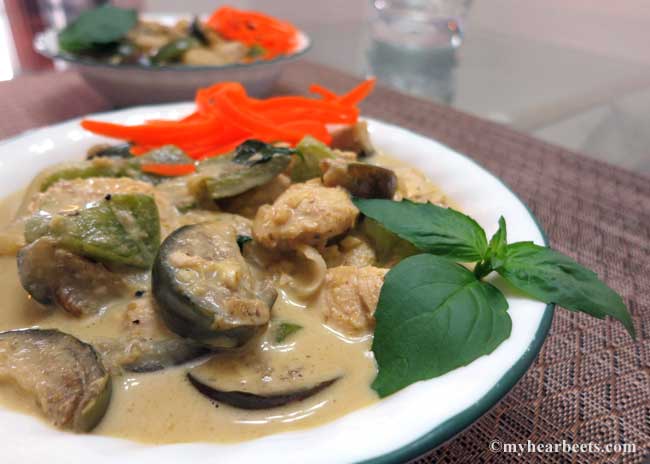 Thai Eggplant Green Curry