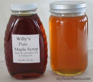 Maple Syrup vs. Honey