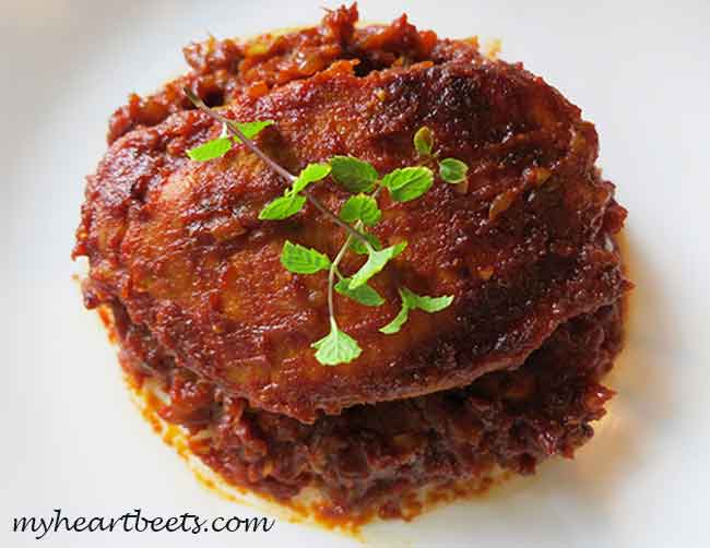 Sweet and Spicy Indian Pork Chops