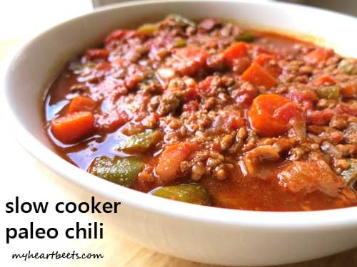 slow cooker paleo chili
