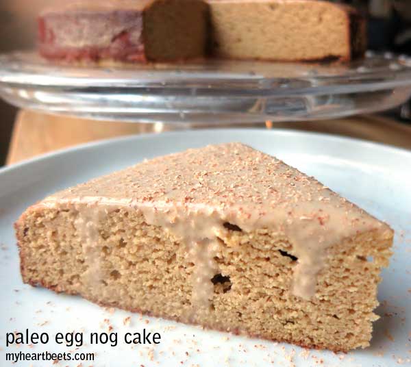 Paleo Egg Nog Cake