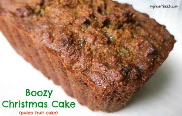 Boozy Christmas Cake (Paleo Fruit Cake)