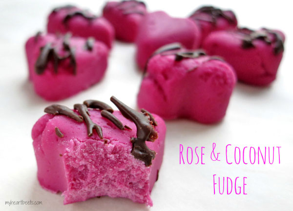 rose fudge by myheartbeets.com