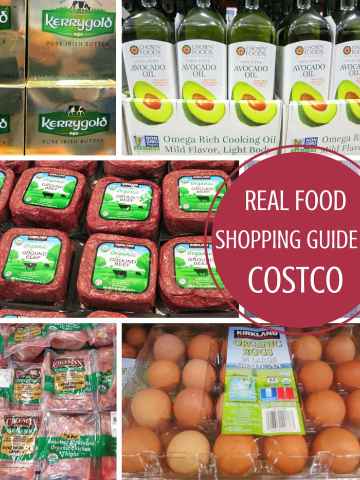 real food shopping guide for costco by myheartbeets.com
