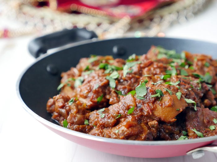 Chicken Karahi (Kadai), an Indian Recipe by Ashley of myheartbeets.com