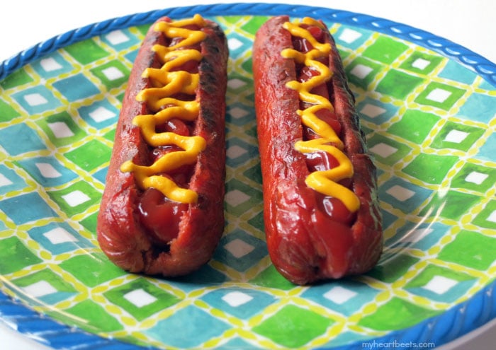4 ways to eat a hot dog without a bun by myheartbeets.com