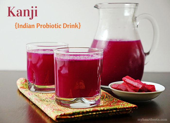 Kanji, an Indian probiotic drink, by myheartbeets.com