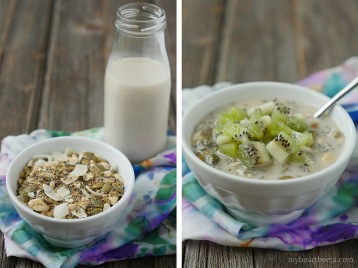Paleo Summer Cereal by myheartbeets.com
