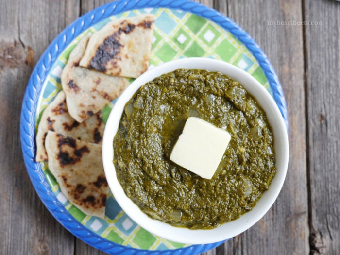 Saag made in an Instant Pot - recipe by MyHeartBeets.com