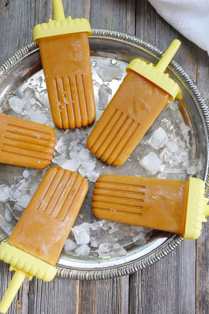 Golden Milk Popsicles by Ashley of MyHeartBeets.com