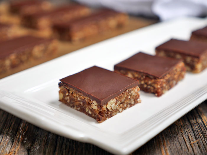 Chocolate Covered Nut Bars by Ashley of MyHeartBeets.com