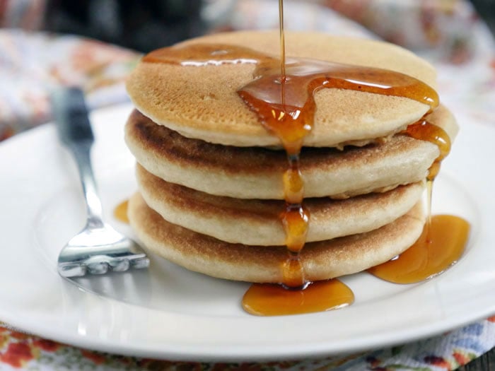 Paleo Pancakes by Ashley of MyHeartBeets.com
