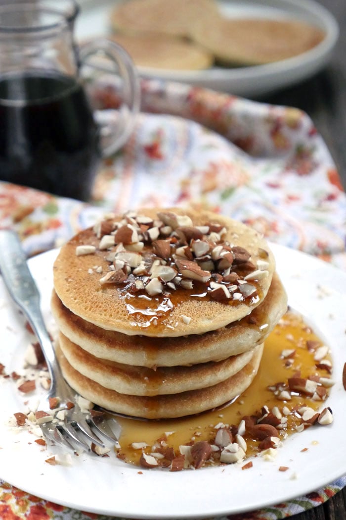 Paleo Pancakes by Ashley of MyHeartBeets.com