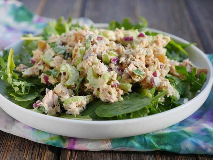 Curried Tuna Salad by Ashley of MyHeartBeets.com