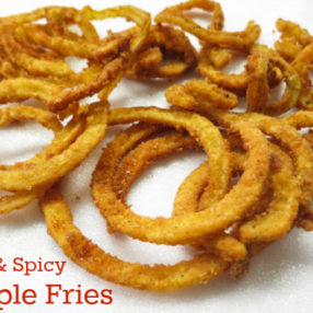 apple fries + spiralizer giveaway www.myheartbeets.com