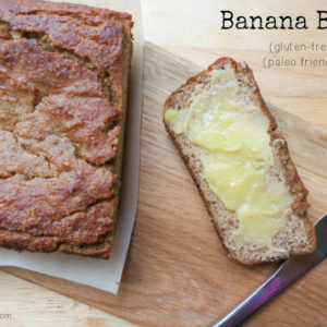 perfectly moist banana bread - uses a secret ingredient! myheartbeets.com