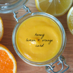 honey lemon curd recipe on myheartbeets.com