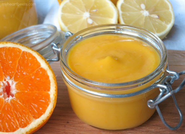 Honey Lemon Orange Curd | My Heart Beets