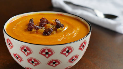 Roasted Pumpkin Soup - Piping Pot Curry