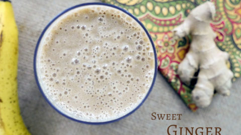 Sweet Ginger Smoothie | My Heart Beets