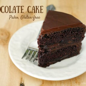 Paleo Chocolate Cake by My Heart Beets