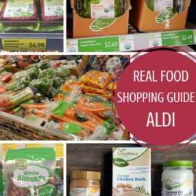 Real Food Shopping Guide to ALDI by myheartbeets.com