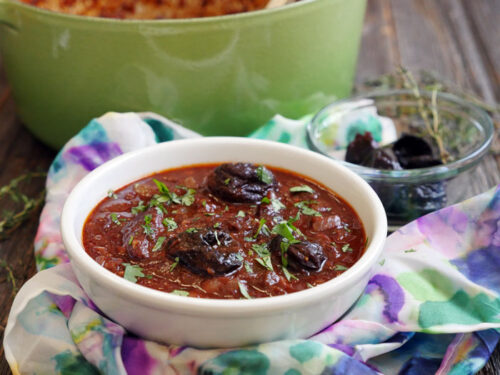 Beef and Prune Stew | My Heart Beets