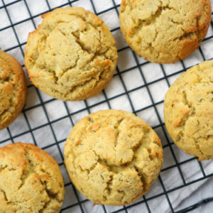 Savory Italian Coconut Flour Biscuits by Ashley of MyHeartBeets.com