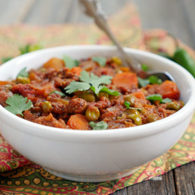 Instant Pot Ground Lamb Curry | My Heart Beets