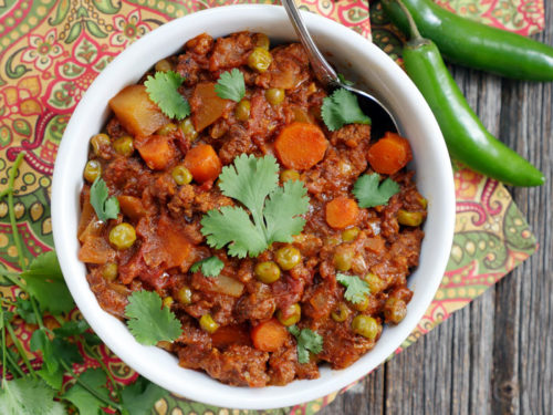 Instant Pot Ground Lamb Curry | My Heart Beets