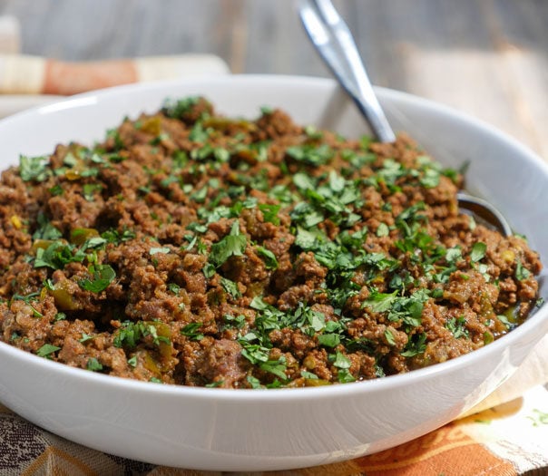 Instant Pot Taco Meat by Ashley of MyHeartBeets.com