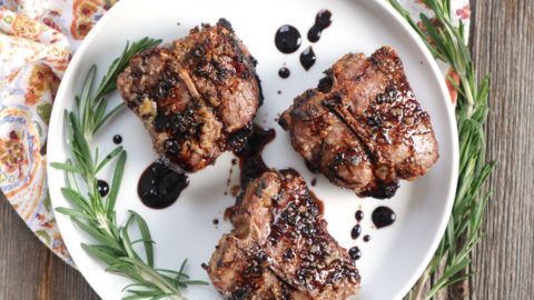 Garlic Balsamic Lamb Chops - My Incredible Recipes