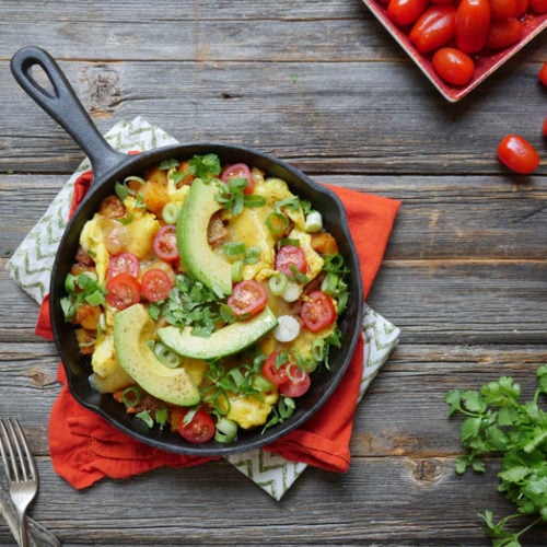 Egg Skillet with Avocado and Tomatoes (Video) – Kalyn's Kitchen