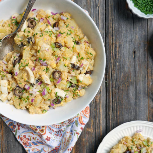Potato Salad with Egg and Olives (Instant Pot & Stovetop) My Heart Beets