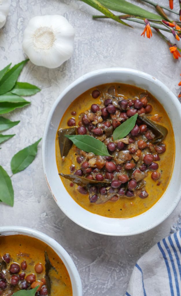 Instant Pot Kerala Kadala Curry (Brown Chickpeas in Coconut Curry) My