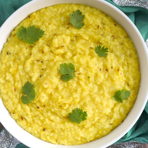 Instant Pot Khichdi (Rice And Lentil Porridge) | My Heart Beets