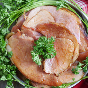 How to make ham in an Instant Pot - by ashley of myheartbeets.com