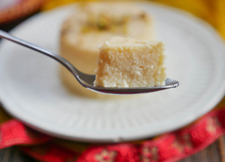 Instant Pot 2-ingredient Cheesecake (Indian Cheesecake) 