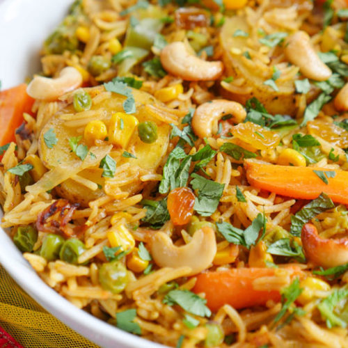 Instant pot vegetable online biryani