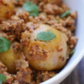 Instant Pot Ground Pork Vindaloo with Potatoes
