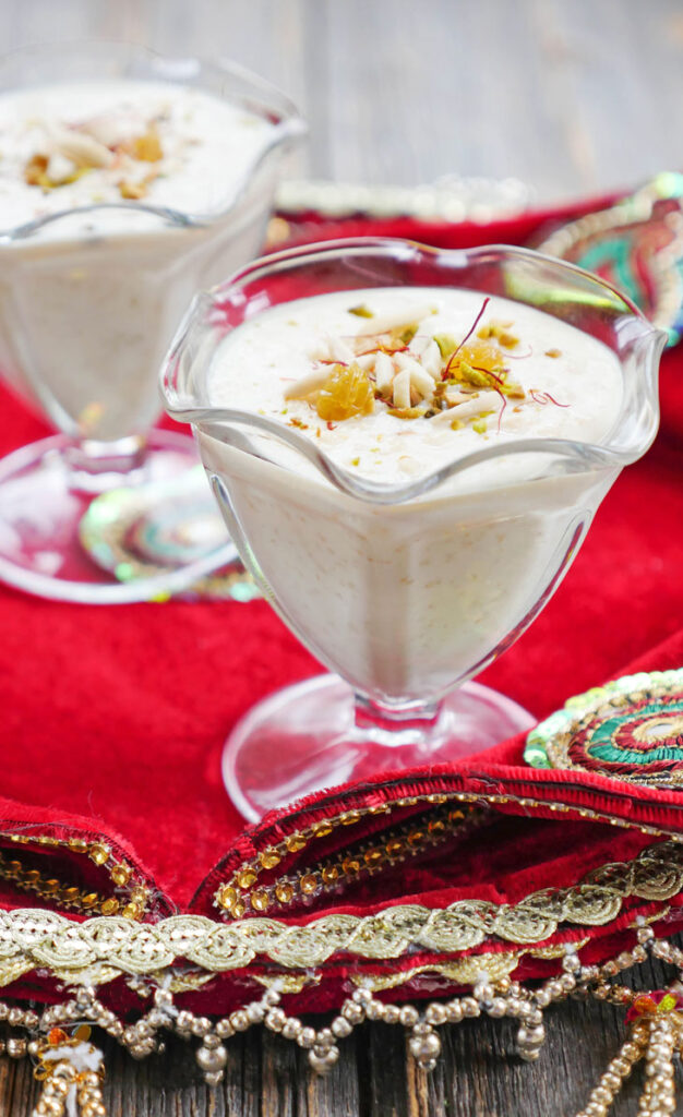 Kheer Recipe (Indian Rice Pudding) Instant Pot | My Heart Beets