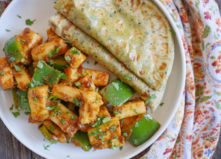 Paneer Onion Masala Stir-fry