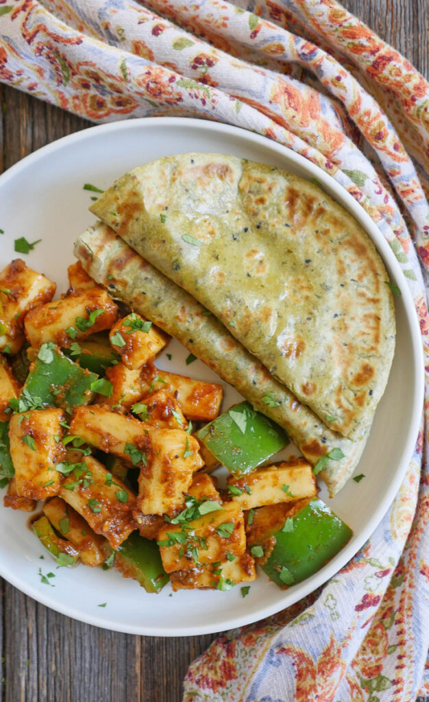 Paneer Onion Masala Stir-Fry | My Heart Beets