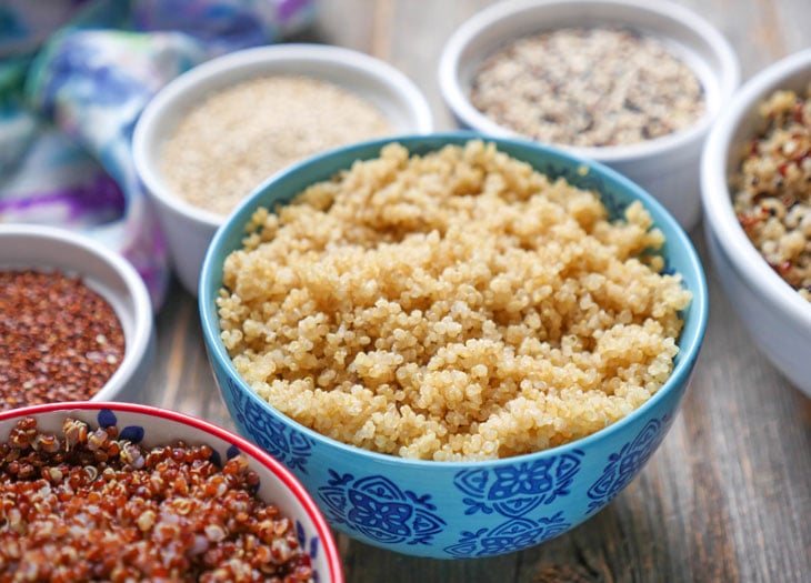 perfect quinoa instant pot by ashley of myheartbeets.com