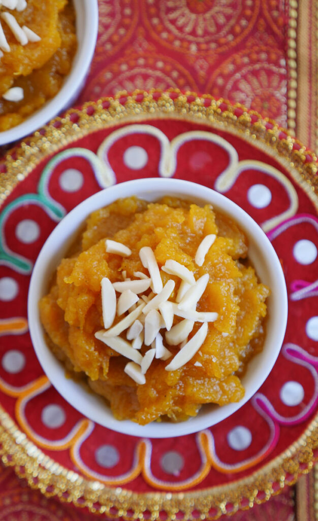 Instant Pot Butternut Squash Halwa (Pudding) | My Heart Beets