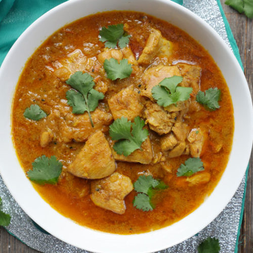 Instant Pot Achari Chicken Curry | My Heart Beets