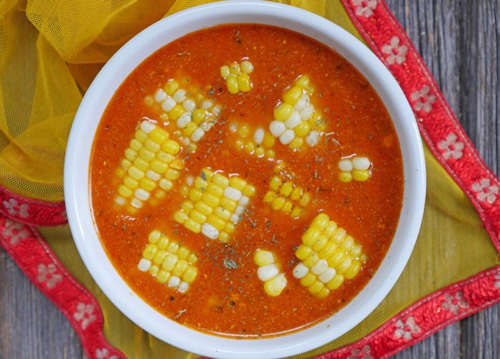 Instant Pot Indian Corn Soup