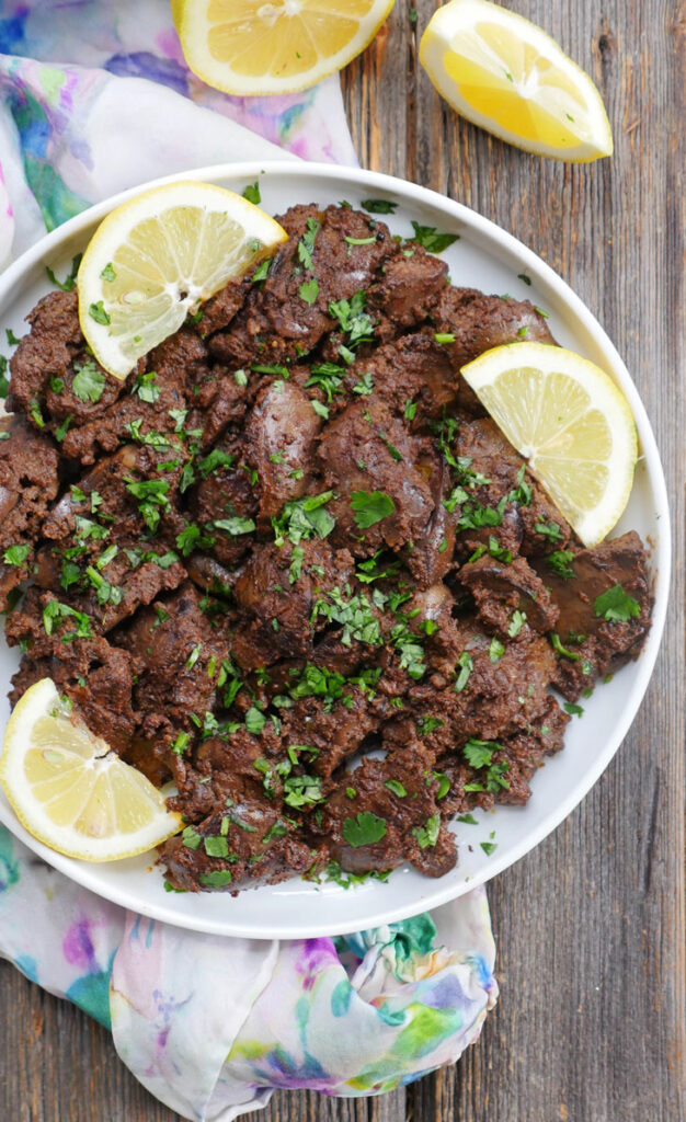 Spicy Chicken Liver Fry My Heart Beets