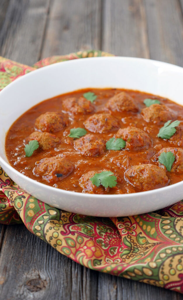 Kofta Curry (Indian Meatball Curry) | My Heart Beets
