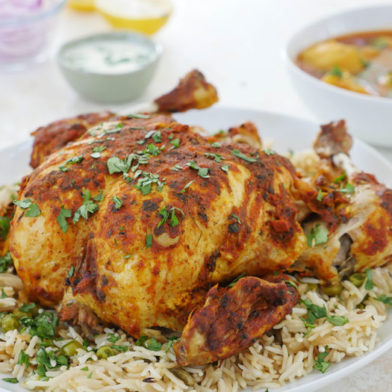 instant pot whole tandoori chicken
